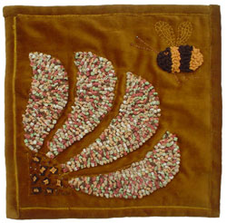 Hooked Textile Cushion From The Bee Kind Range Design 3.