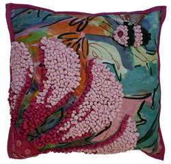 Hooked Textile Cushion From The Bee Kind Range Design 5.
